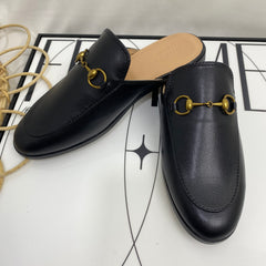 Horsebit Leather Flats