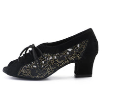 Women's Suede 4.8cm Heel Ballroom Dance Shoes/Latin Shoes