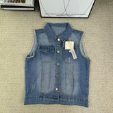 Cowboy vest sleeveless top