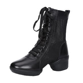 Women's Leatherette 4cm Heels With Lace-up Dance Shoes/Dance Boots/JazBoots