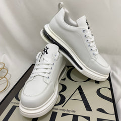 Low-Top Versatile Breathable White Shoes