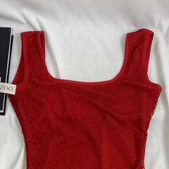 Strappy Backless Bodycon Dress