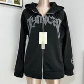 Letter and Star Print Hoodie