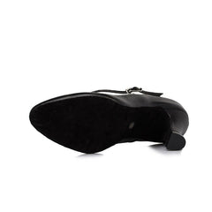 Women's Leatherette Customized Heel Ballroom Dance Shoes Character Shoes