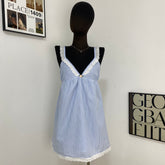 French Retro Deep V-Neck Lace Dress