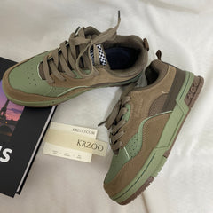 Niche Color-Blocked Sneakers