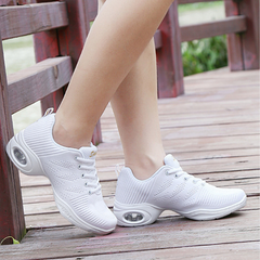 Women's Mesh JazShoes Lace-up Dance Sneakers