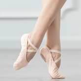 Women's Split-Sole Practice Stretch Ballet Shoes