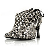 Women's PU Customized Heel Dance Boots Salsa Shoes JazDance Heel Dance Shoes