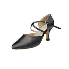 Women's Satin 4.5/7.5cm Heels Ballroom Dance Shoes Modern Dance Shoes