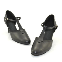 Women's Leatherette Customized Heel Ballroom Dance Shoes Modern Shoes