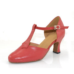 Women's Leatherette Customized Heel Ballroom Dance Shoes Modern Shoes