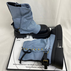 Versatile Platform Martin Boots