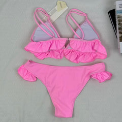 Retro printed bikini