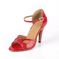 Women's Leatherette 10cm Heel Ballroom Dance Shoes Latin Shoes