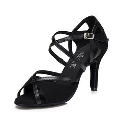 Women's Leatherette Customized Heel Ballroom Dance Shoes/Latin Shoes