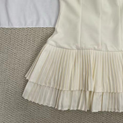 Versatile Wide-Pleated Dress