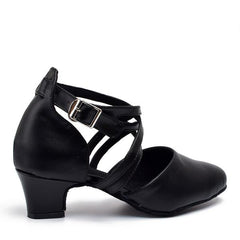 Women's Microfiber Leather 5cm Heels Character Dance Shoes Ballroom Dance Shoes