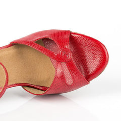 Women's Leatherette 10cm Heel Ballroom Dance Shoes Latin Shoes