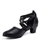 Women's Microfiber Leather 5cm Heels Character Dance Shoes Ballroom Dance Shoes