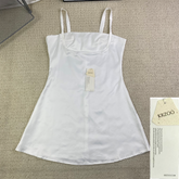 Pure Desire Square-neck A-line Dress