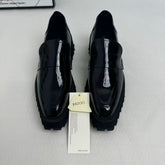 British pointed-toe high-heeled shoes