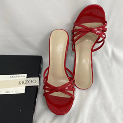 Slippers With A Large Bow