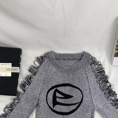 Vintage-Style Ripped Top