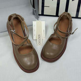 Breathable round-toed flat Roman shoes