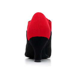 Women's Suede Customized Heel Teaching & Practice Shoes Ballroom Dance Shoes