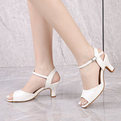 Women's Customized Heel Latin Shoes/Salsa Shoes/Ballroom Dance Shoes