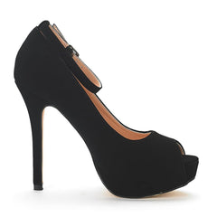 High Heel Platform Dress Pumps