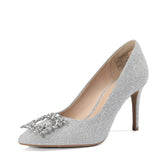 Belle Vie Stiletto Sparkly Pumps
