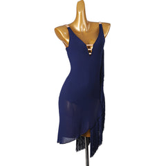 Customisable-Women's Tassel DanceWear Dance Dress Performance Wear