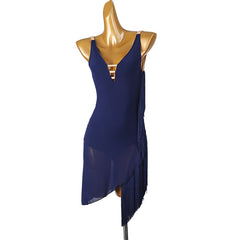 Customisable-Women's Tassel DanceWear Dance Dress Performance Wear
