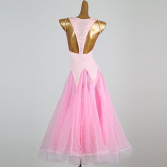 Customisable-Women's Sleeveless Modern Dance Performance Dress Ballroom Dance Dress