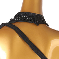 Customisable-Women's Sleeveless Tassel Modern Dance Performance Dress Ballroom Dance Dress