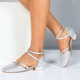 Women's Suede 2cm/3.5cm Heels Ballroom Dance Shoes Swing Dance Shoes