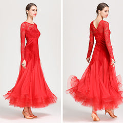Women's Practice Dress Performance Dress Modern Dress Ballroom Dance Dress