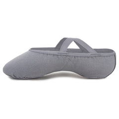 Women's Canvas Split-Sole Ballet Shoes