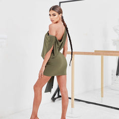 Women's Nylon Sleeveless Latin Dance Dress Dance Wear Training Performance Dress