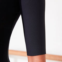 Women's Milk Silk Half Sleeve Latin Dance Bodysuit Dance Wear