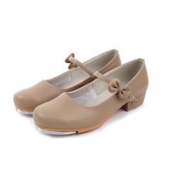 Women's Apricot 3cm Heel Tap Shoes Dance Shoes