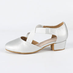 Women's Leatherette 3cm Heels Swing Dance Shoes Ballroom Dance Shoes