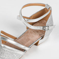 Women's Suede 2cm/3.5cm Heels Ballroom Dance Shoes Swing Dance Shoes