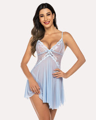 Plus Size Lace Lingerie Babydolls