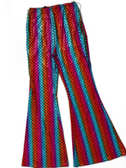 Rainbow Reflective Fish Scale Two-Piece Set