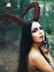 Succubus Demon Horns Headband for Role Playing