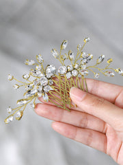 Shiny Wedding Hair Accessories with Rhinestones Decoration
