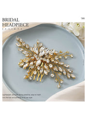 Brilliant Crystal Bridal Wedding Hair Comb